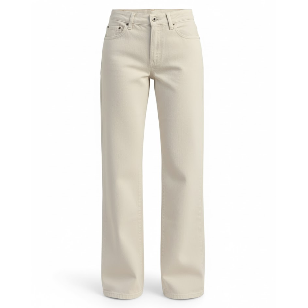 Flared Jeans For Women – waistband detail