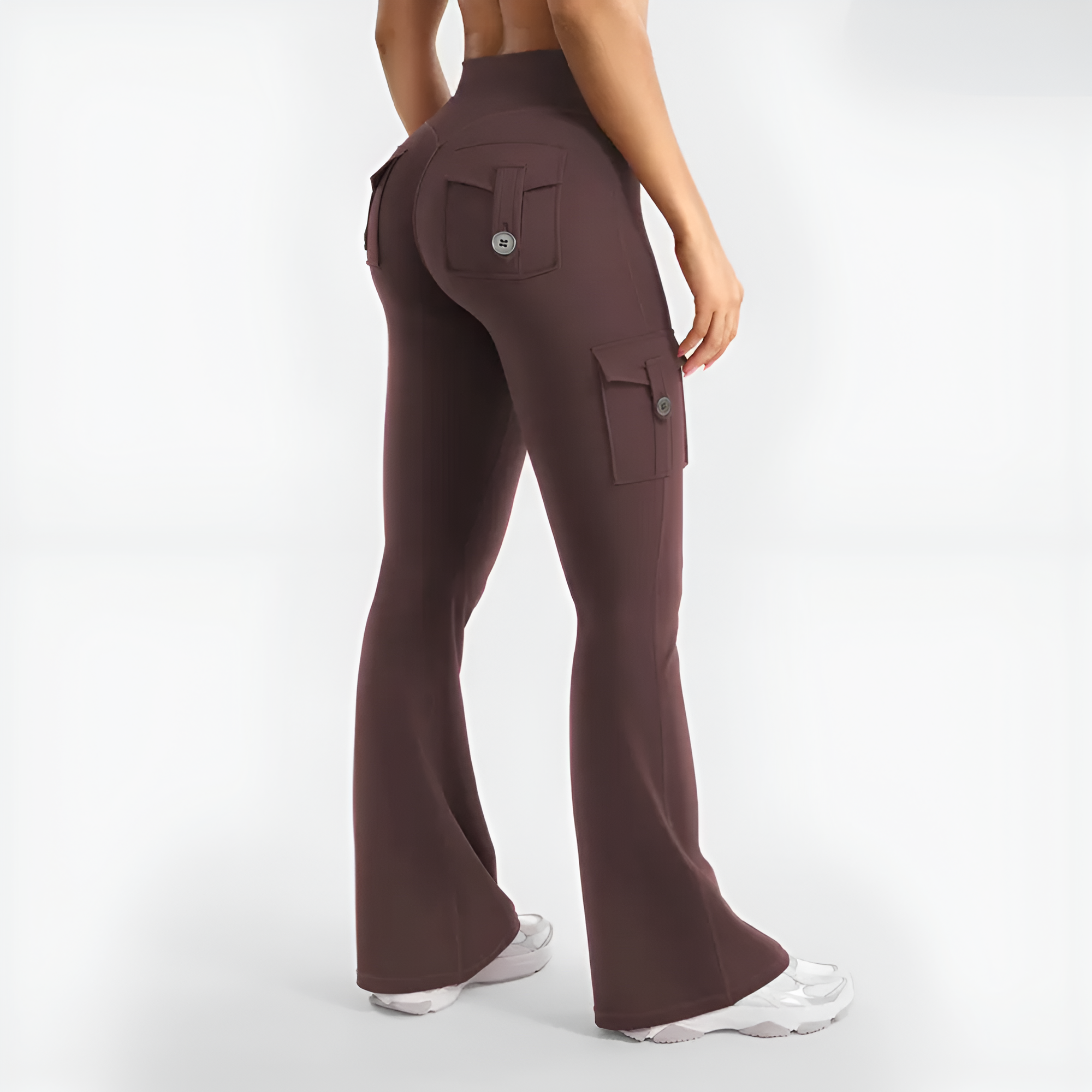 CoreFlex High Rise Flare Leggings With Pockets