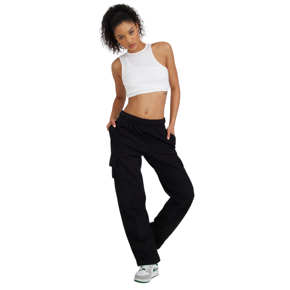Fleece Cargo Sweatpant – waistband detail