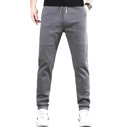 High Stretch Multi Pocket Cargo Pants For Men