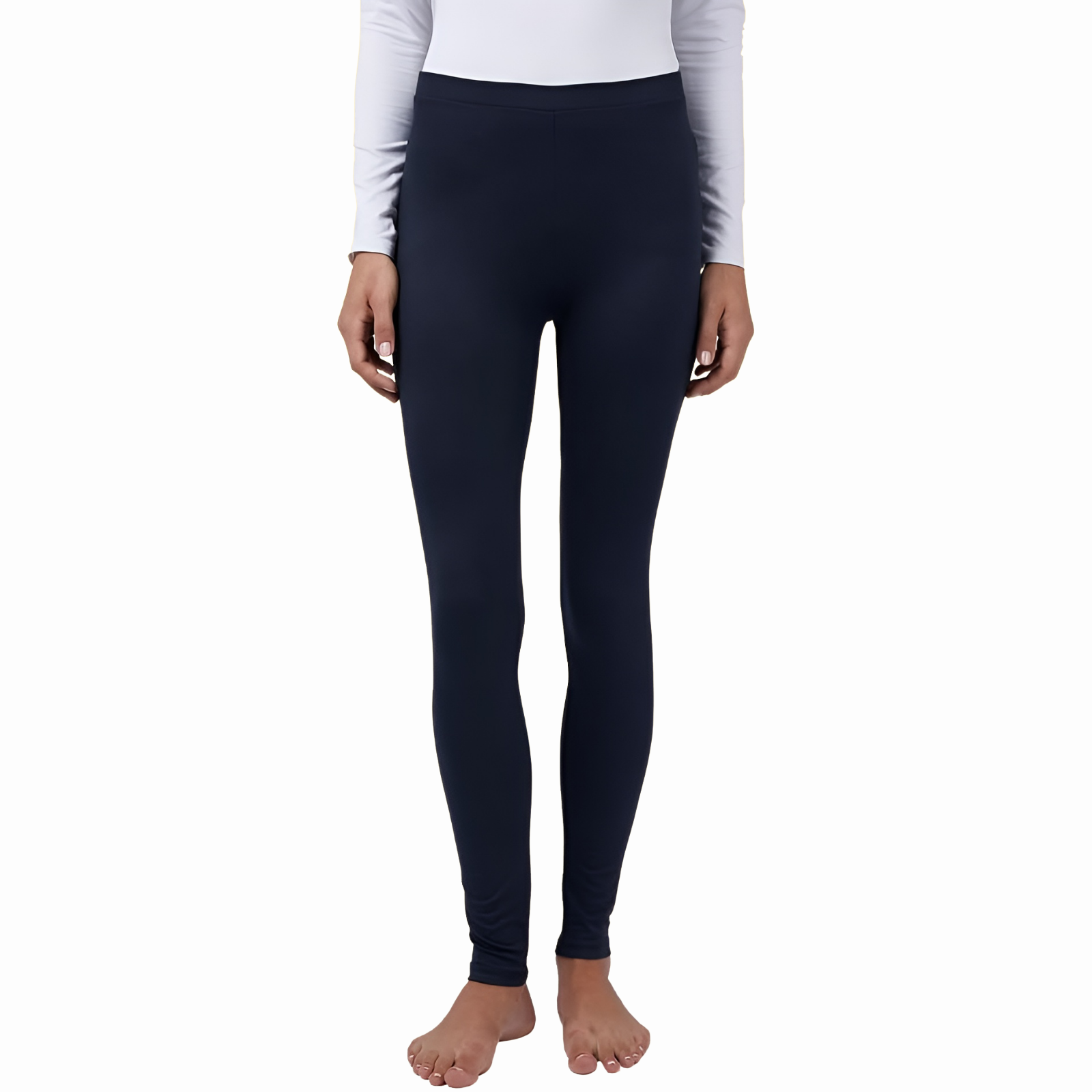 Women's Women Lightweight Base Layer Legging – full length outfit view