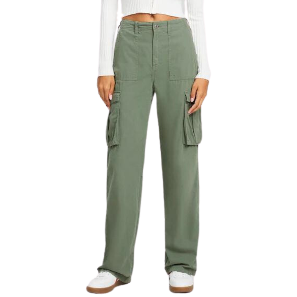 Adjustable Cargo Pants – waistband detail