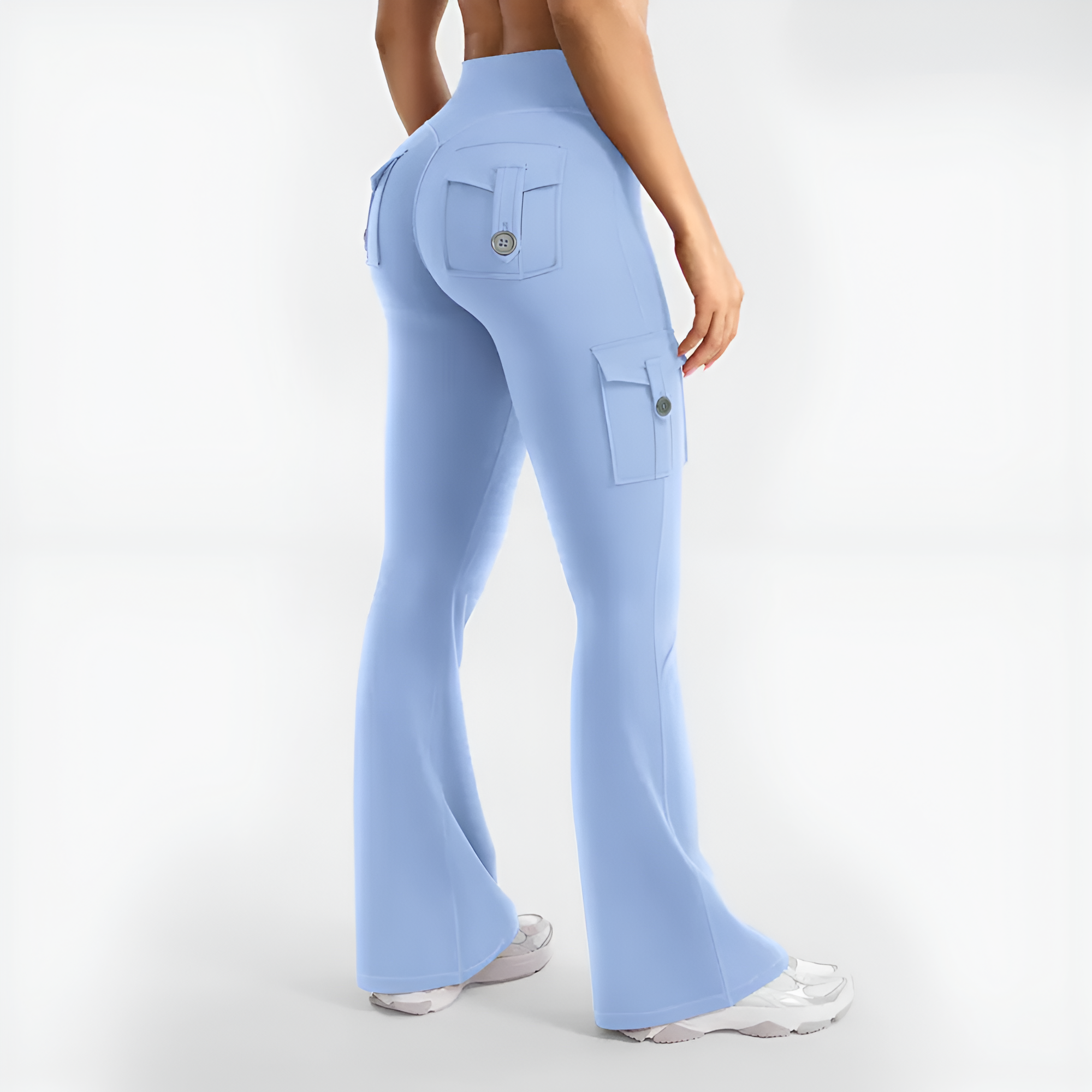 CoreFlex High Rise Flare Leggings With Pockets