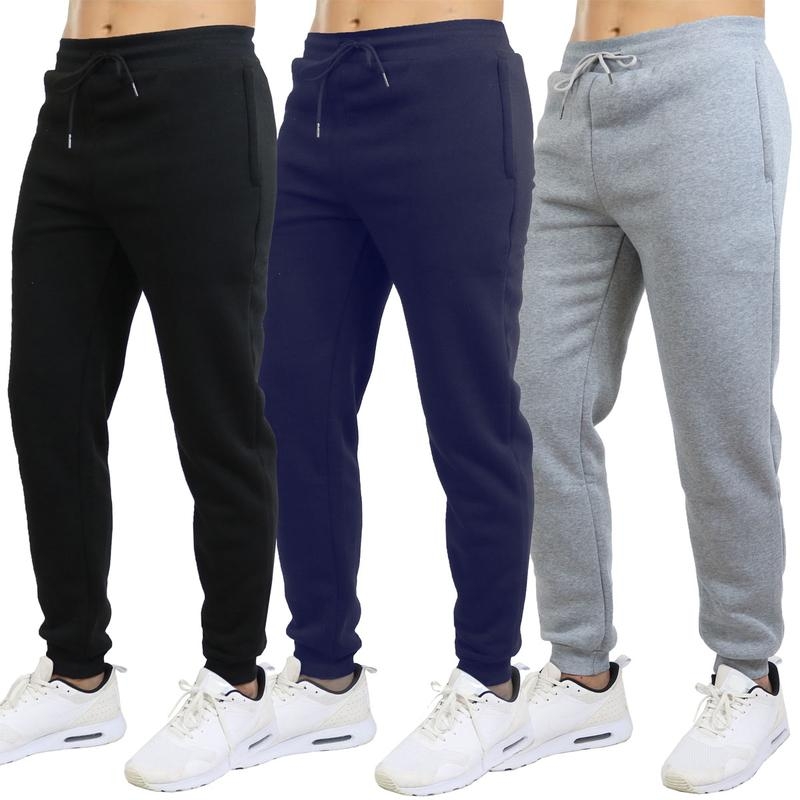 Pack Of 3 Fleece Lined Cargo Jogger Sweatpants For Men - product image 2 of 12