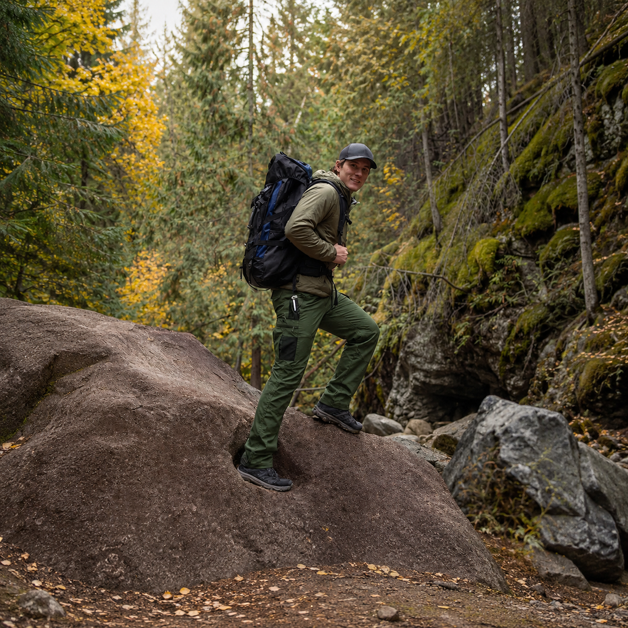 Pack Of 3 Regular Fit Waterproof Tactical Pants For Men