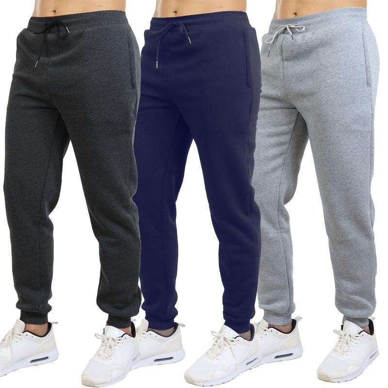 Pack Of 3 Fleece Lined Cargo Jogger Sweatpants For MenPack Of 3 Fleece Lined Cargo Jogger Sweatpants For Men - Image 7