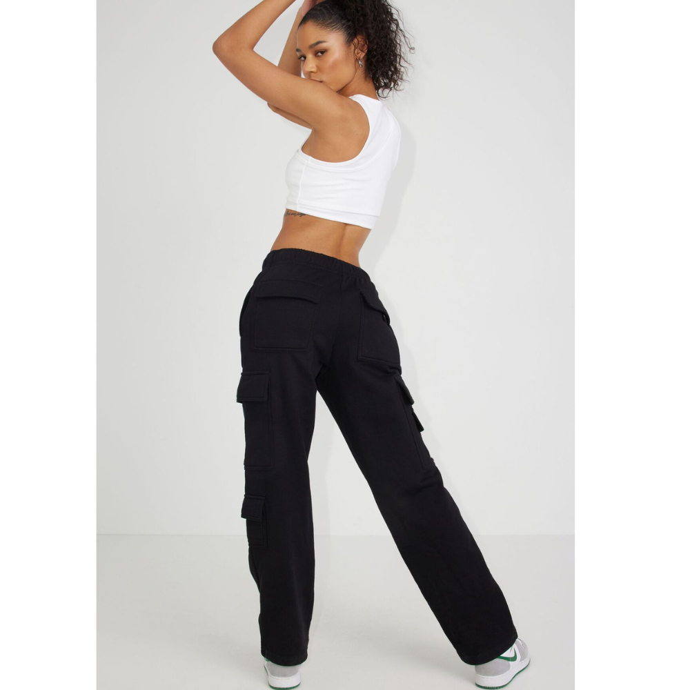 Fleece Cargo Sweatpant – styled outfit view