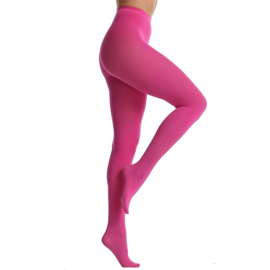 Stylish And Soft Opaque Tights For Women – full length outfit view