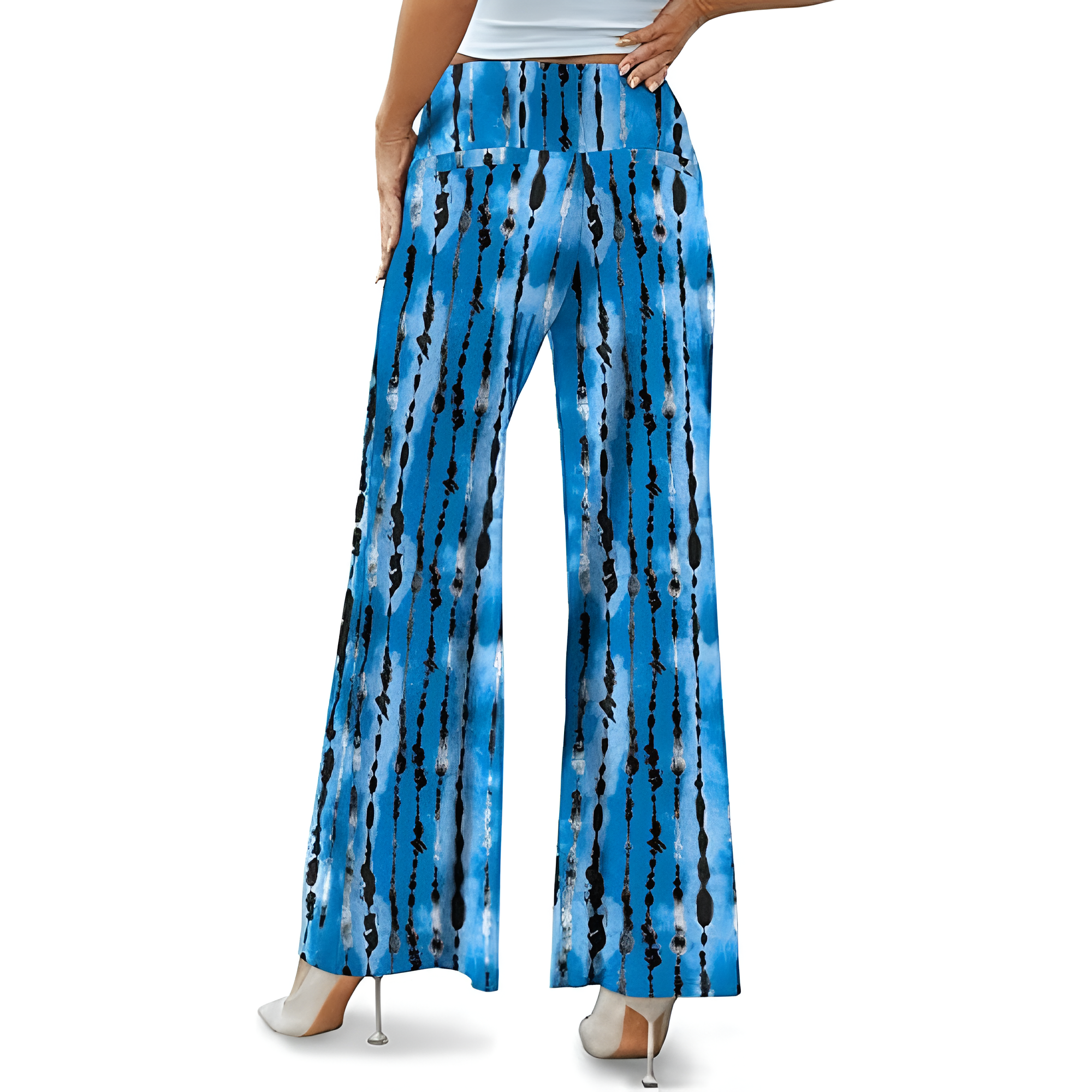 Casual And Comfy Wide Fit Palazzo Pants For Women – lifestyle view 11