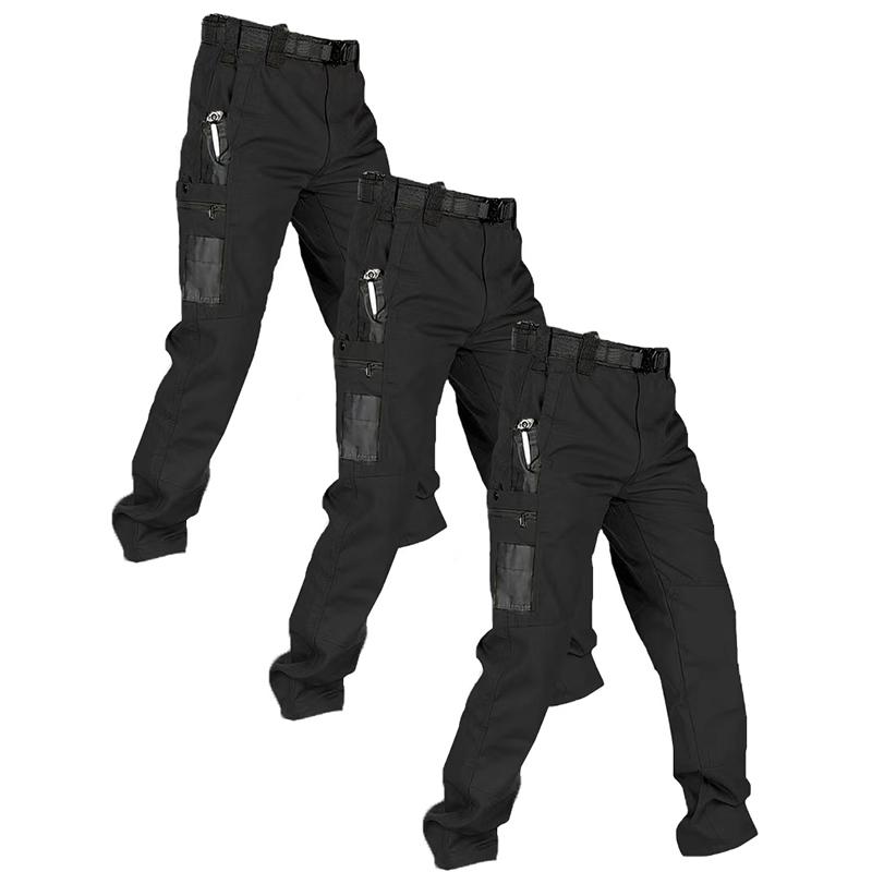 Pack Of 3 Regular Fit Waterproof Tactical Pants For Men