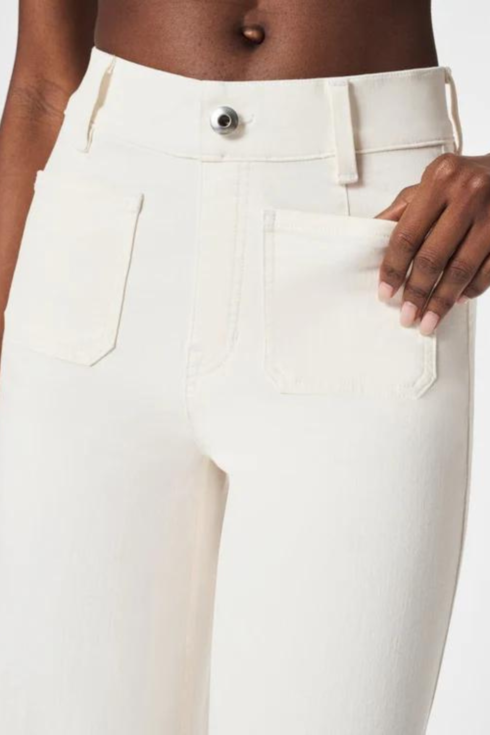 Classic Straight Solid Color Pants – lifestyle view 12