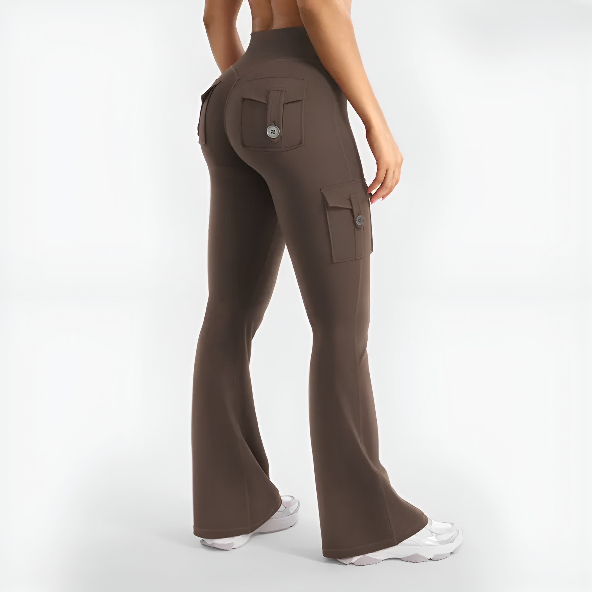 CoreFlex High Rise Flare Leggings With Pockets