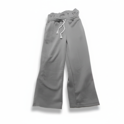 Loose Drawstring Double Layer Embroidered Casual Pants