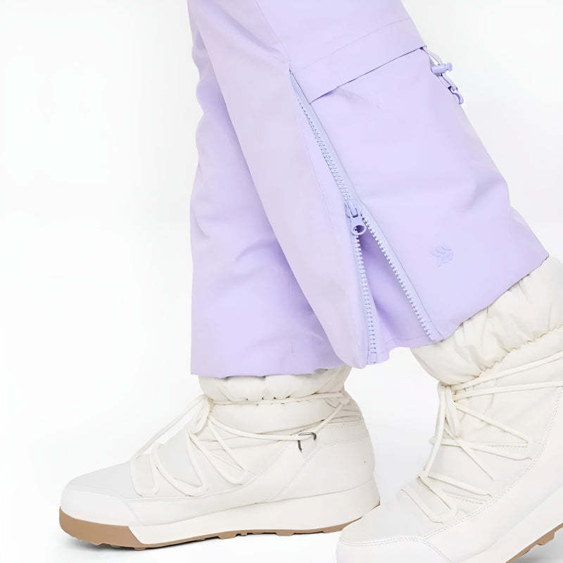 Bib Pants With Adjustable Straps And Zip Pockets