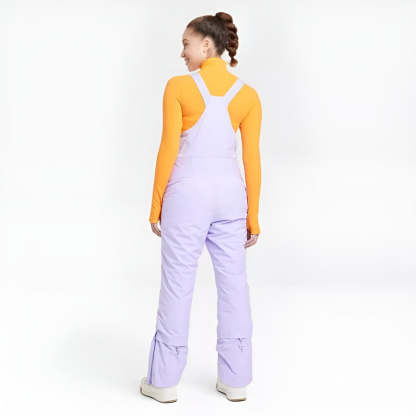 Bib Pants With Adjustable Straps And Zip Pockets