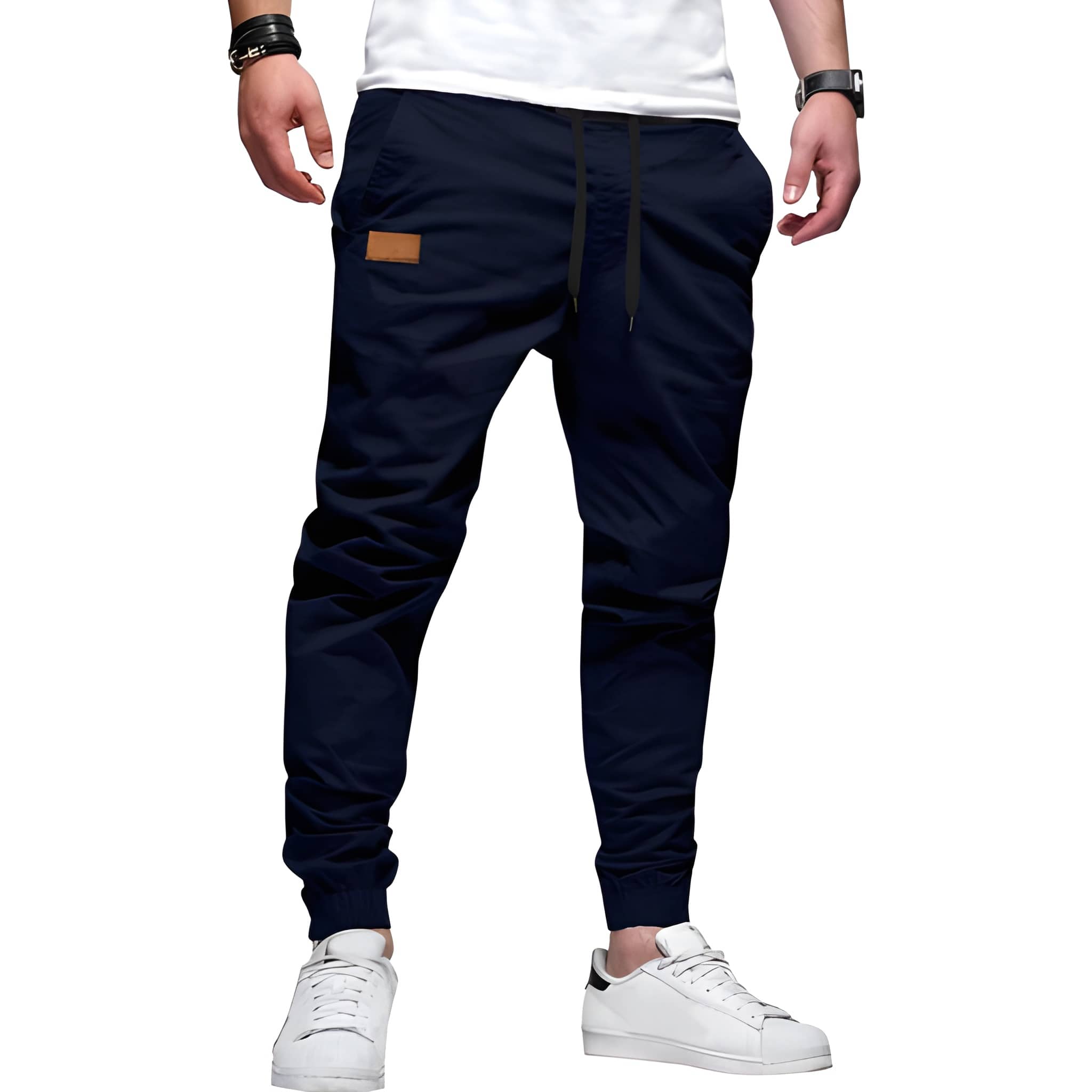 Casual Chino Cargo Joggers Pants For Hiking And Jogging  – fit and style view