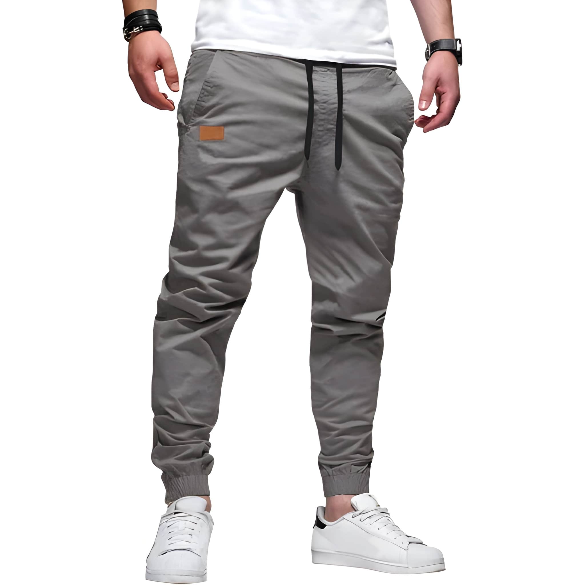 Casual Chino Cargo Joggers Pants For Hiking And Jogging  – lifestyle view 15