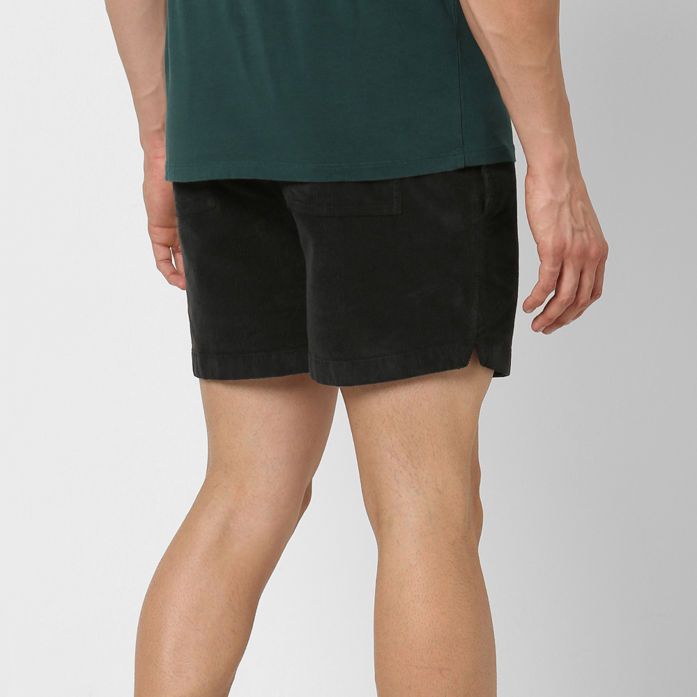 Casual Drawstring Shorts – pocket detail close-up