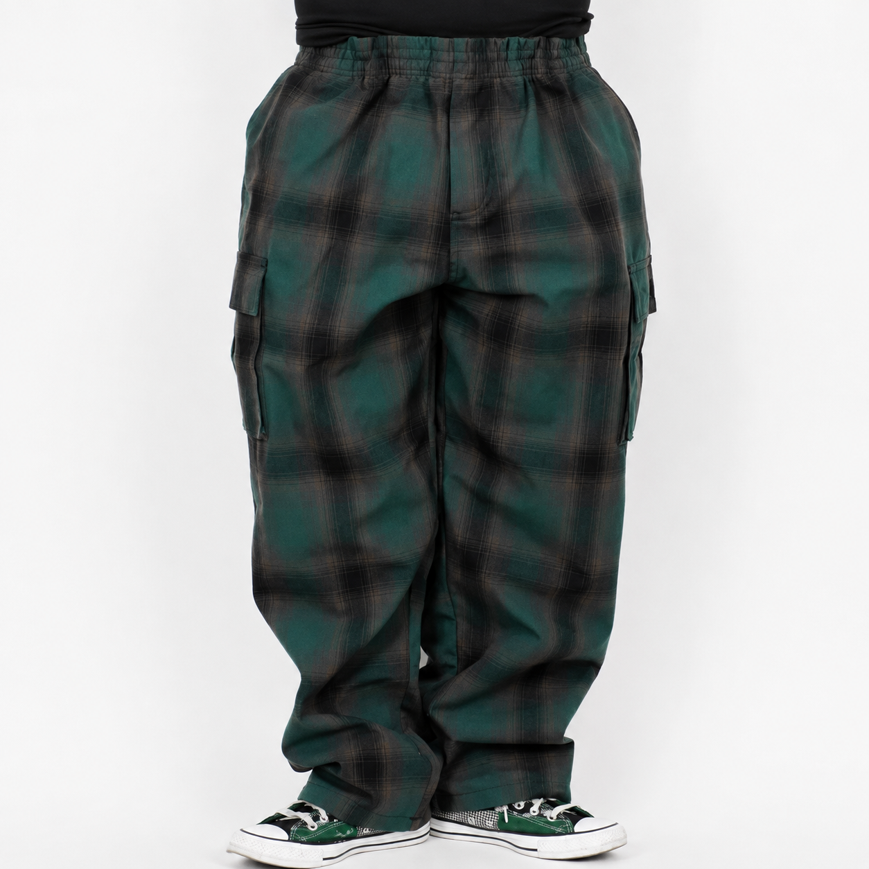 County Cargo Checker Pants For Men