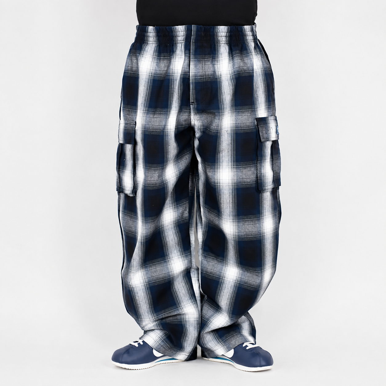 County Cargo Checker Pants For Men
