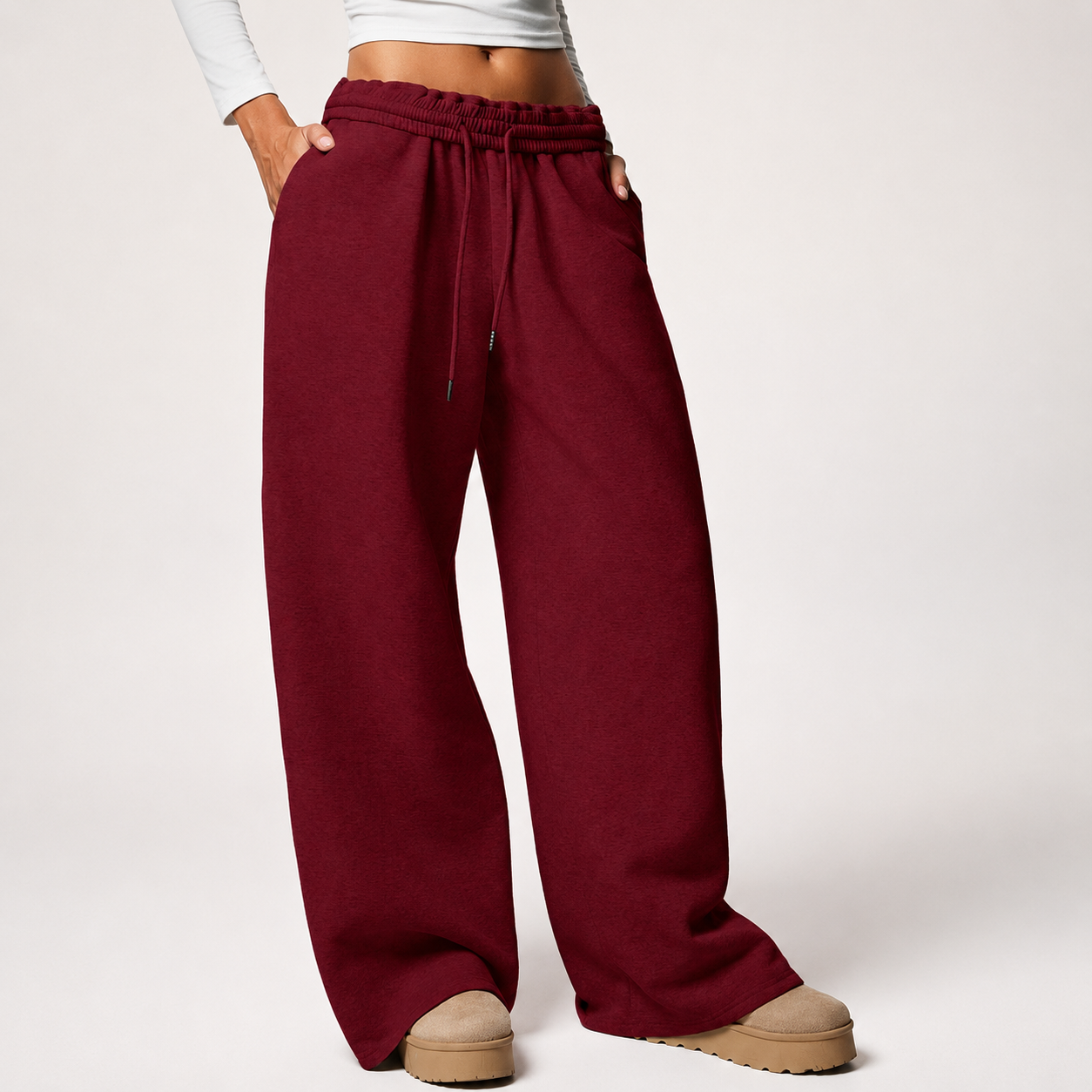 Versatile Wide Loose Casual Sweatpants For Women