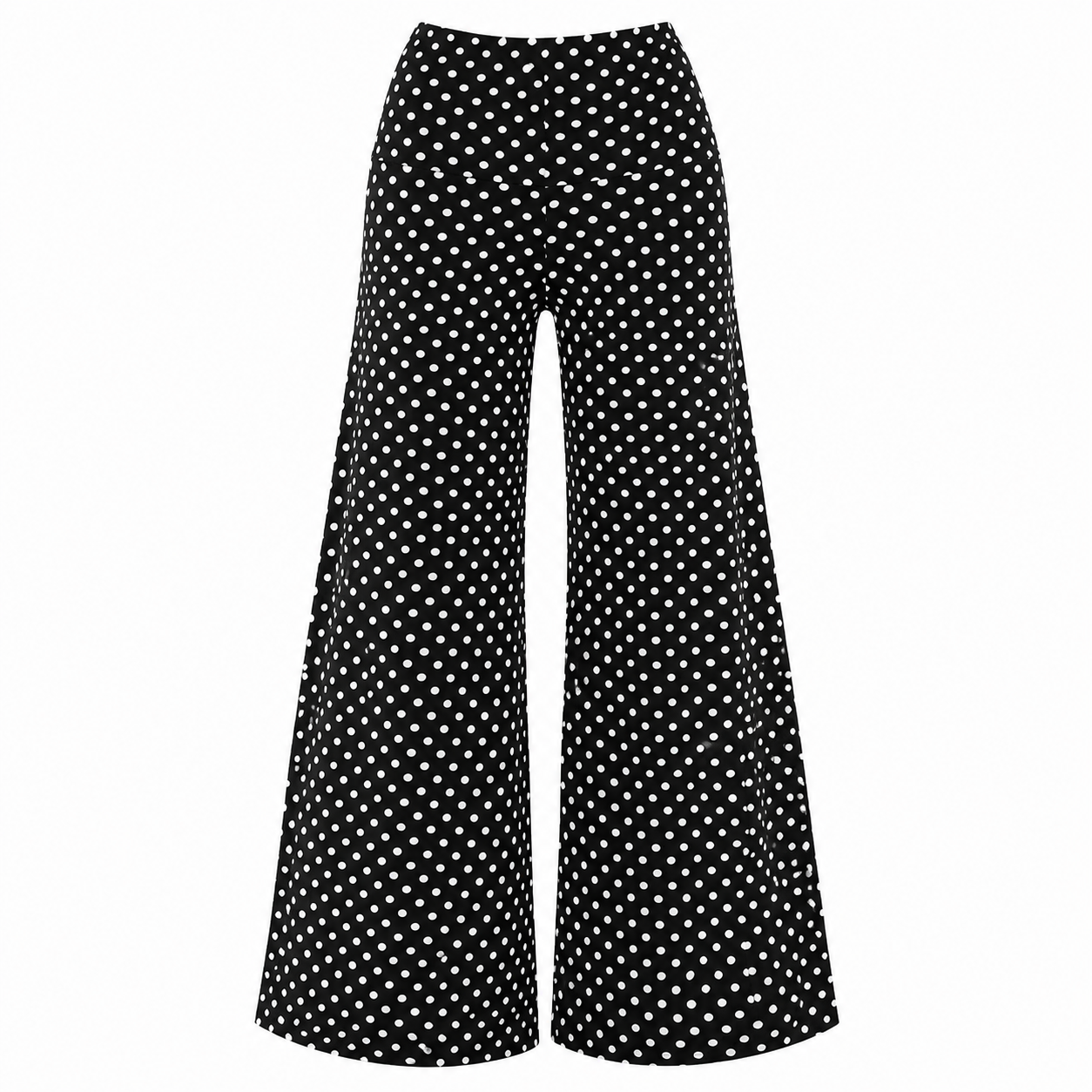 Wide Fit Comfy High Rise Palazzo For Women