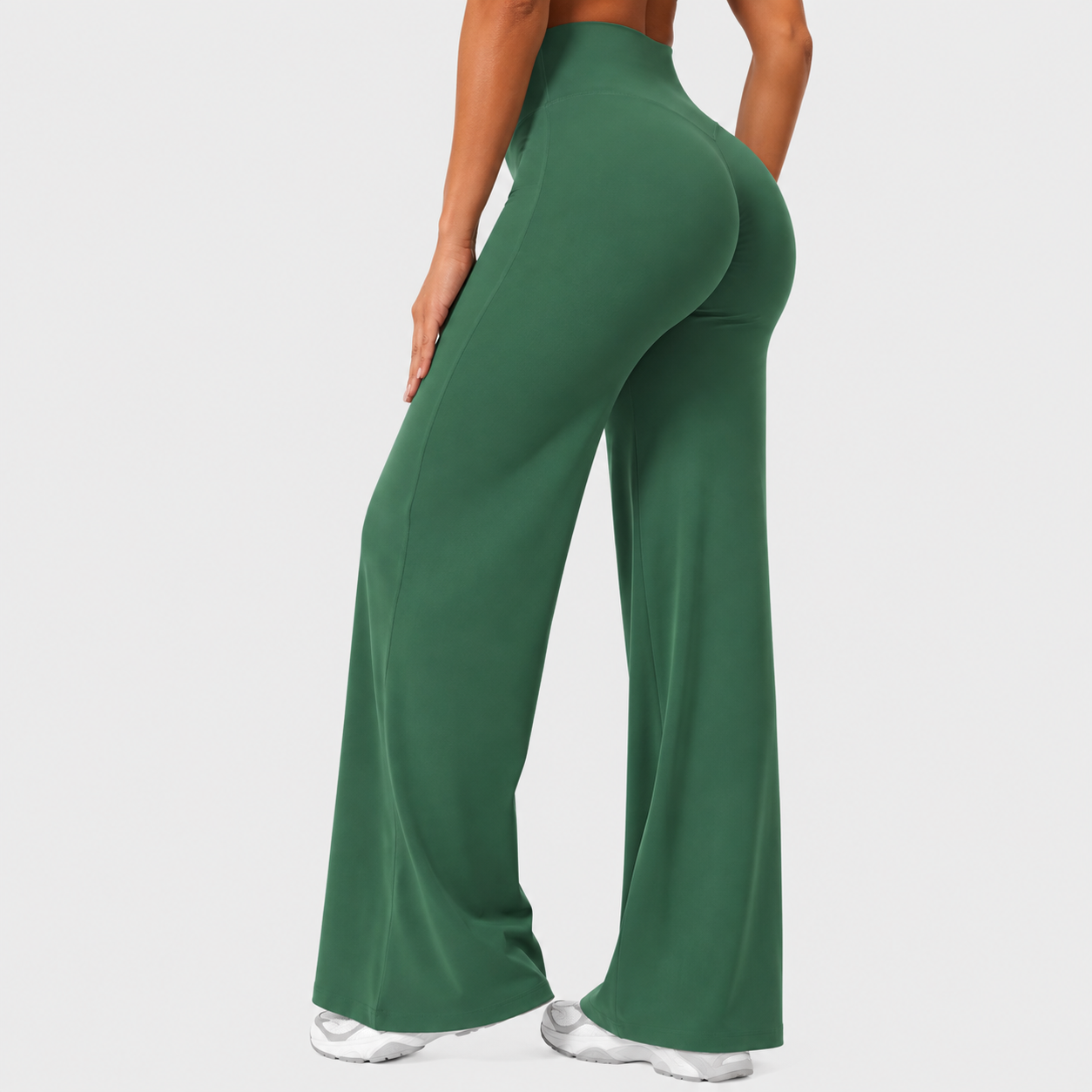 Casual Stretch Wide Length Pants For Women