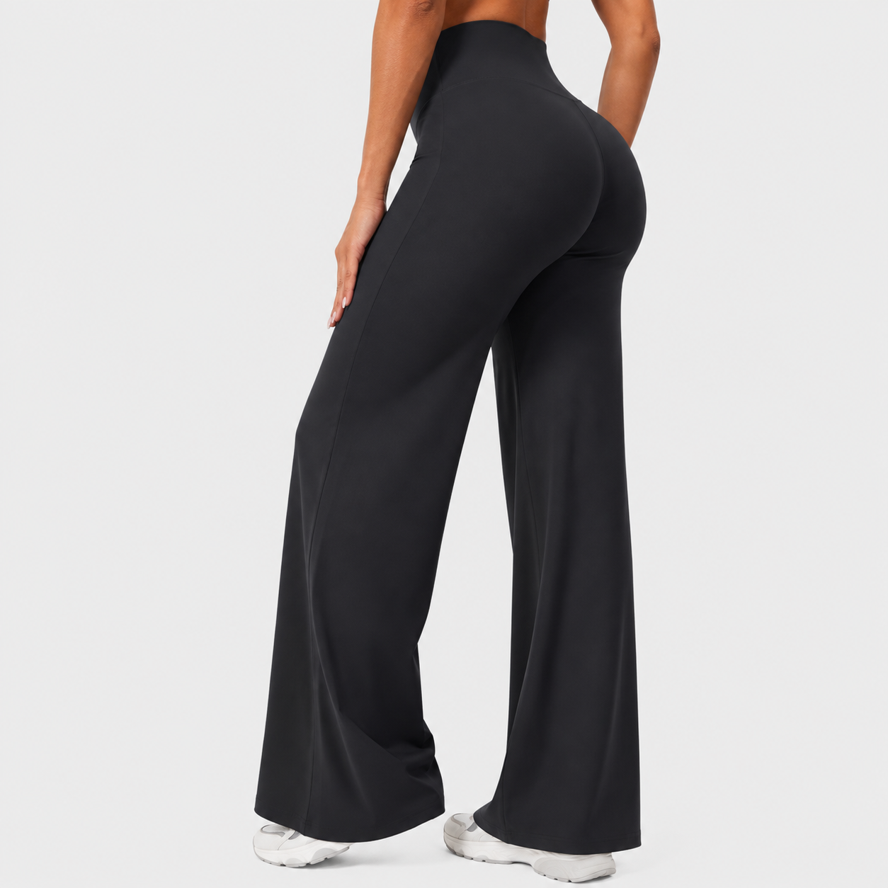 Casual Stretch Wide Length Pants For Women