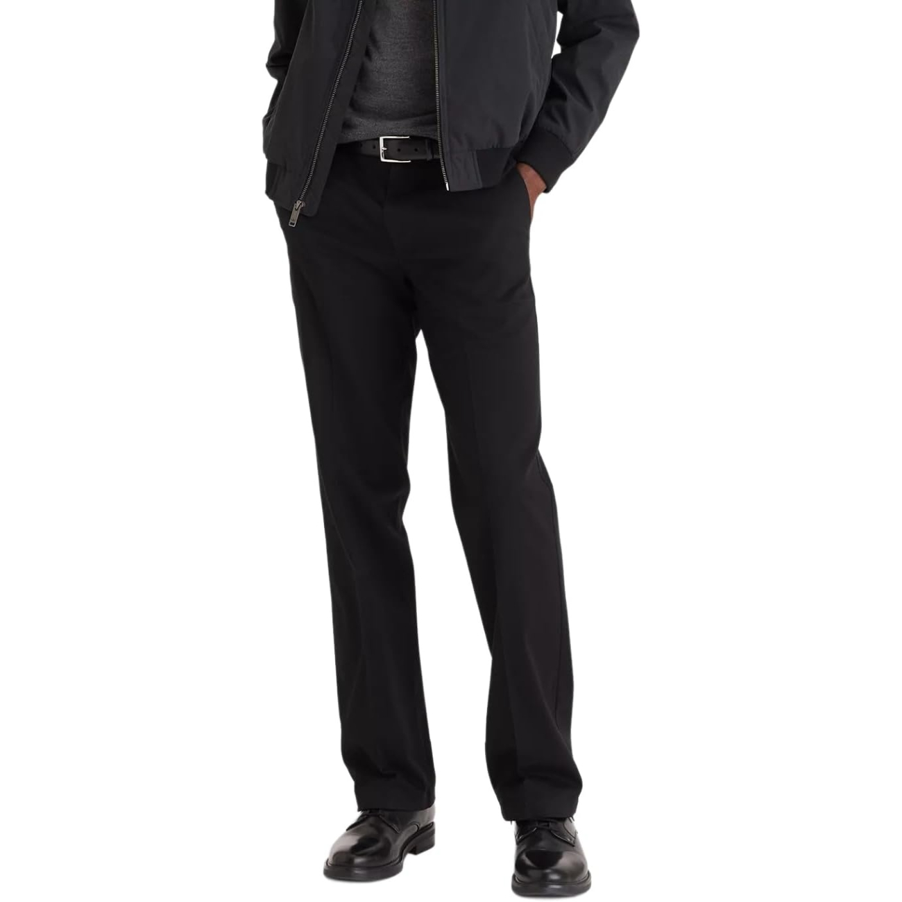 Classic Fit Casual Everyday Wear Pants For Men – pocket detail close-up