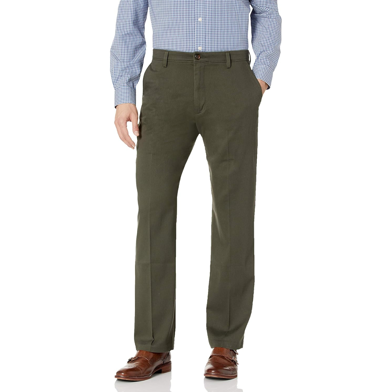 Classic Fit Casual Everyday Wear Pants For Men – styled outfit view