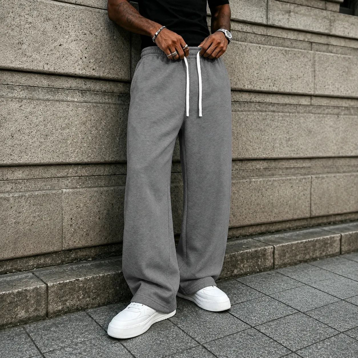 Comfortable Outdoor Sweatpants For Camping And Daily Wear For Men