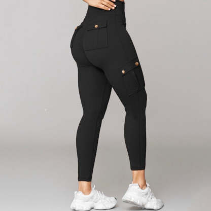 Comfy Curve Enhancing Cargo Leggings