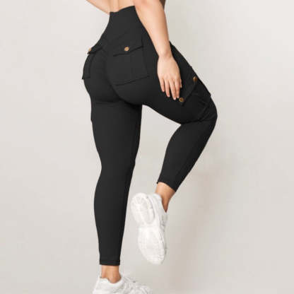 Comfy Curve Enhancing Cargo Leggings