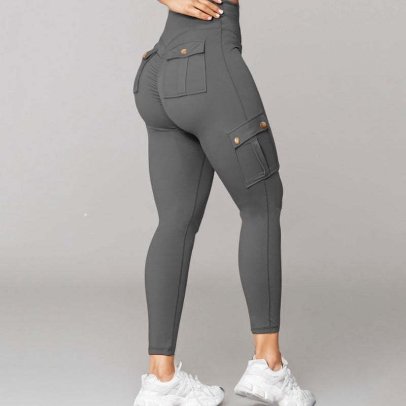 Comfy Curve Enhancing Cargo Leggings