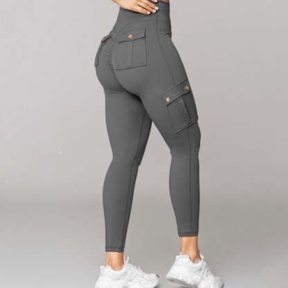 Comfy Curve Enhancing Cargo Leggings