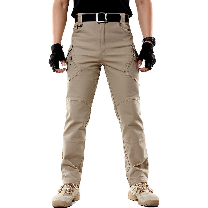Multi Purpose Tactical Cargo Pants For Men – model wearing view