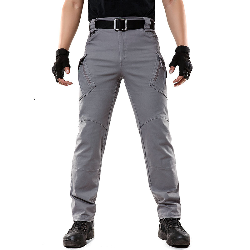 Multi Purpose Tactical Cargo Pants For Men – full length outfit view