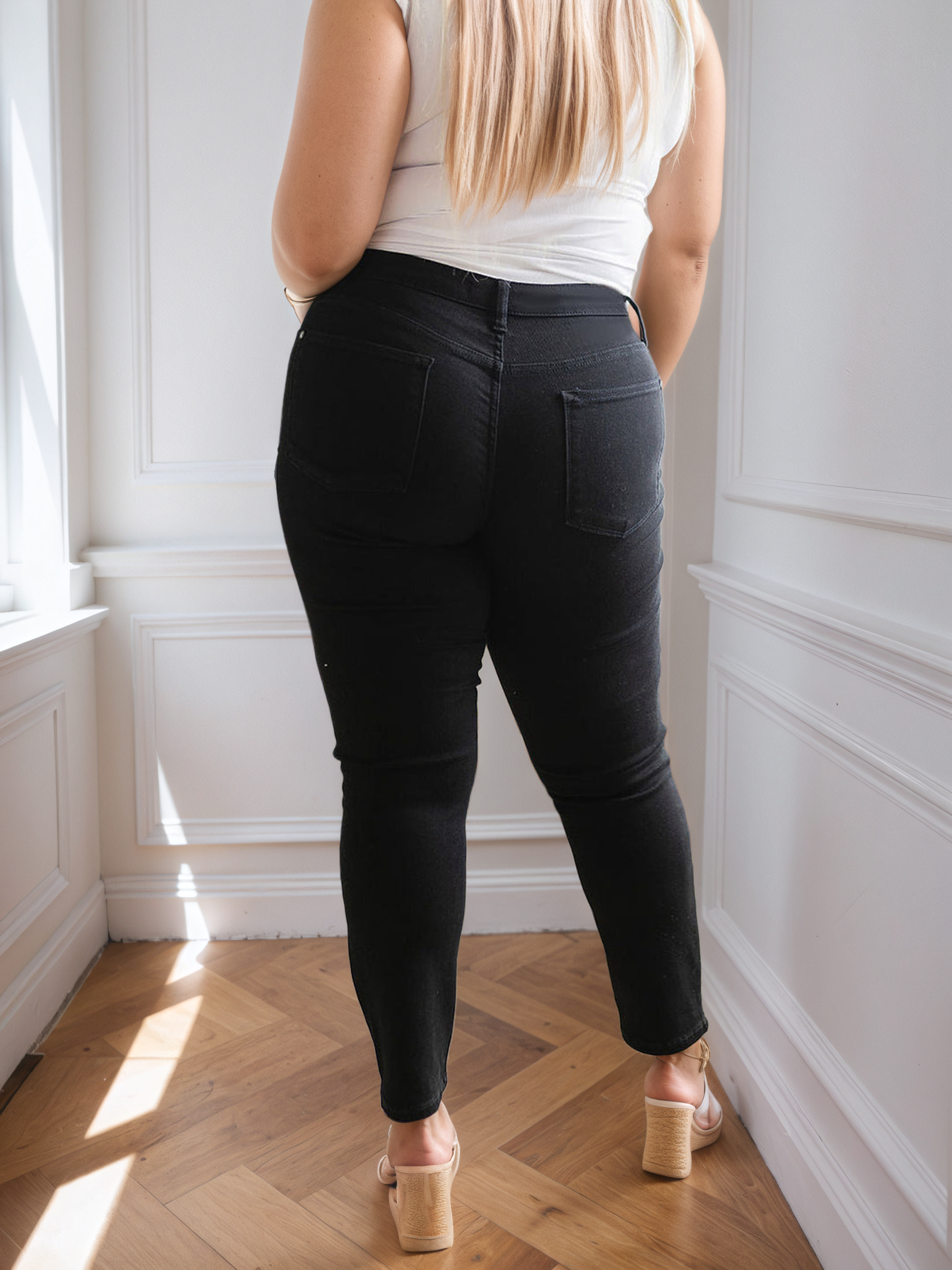 Women's JB Tummy Control Butt Lifting Jeans – fit and style view