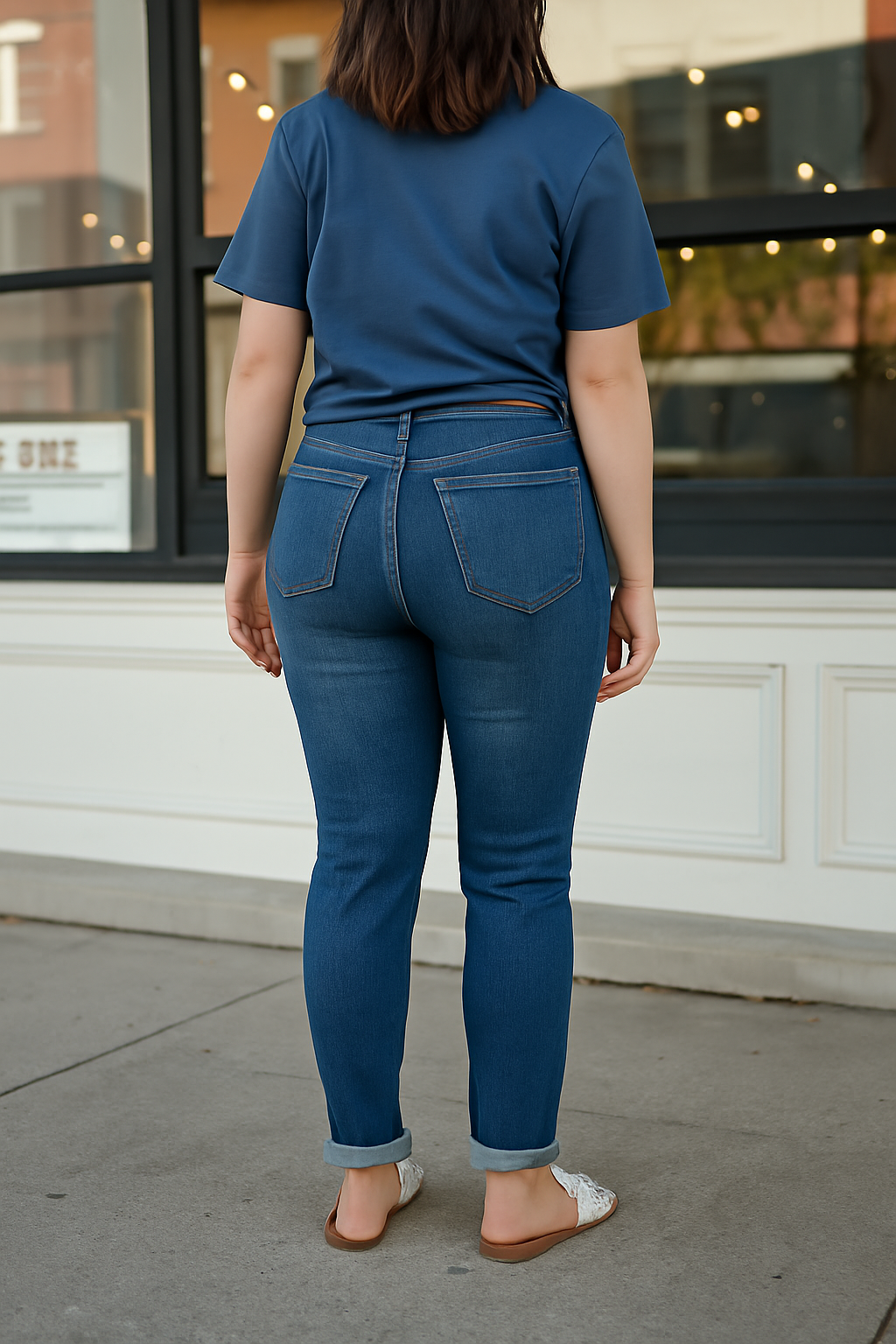 High Rise Shaping Jeans – fit and style view