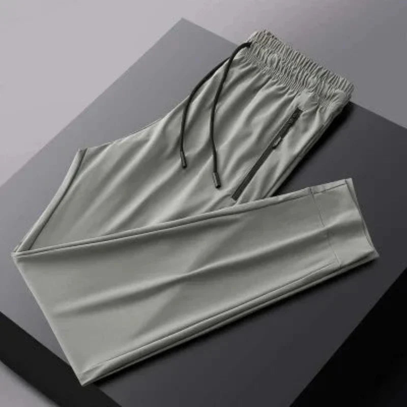 Slim Fit Comfort Pants Set – waistband detail