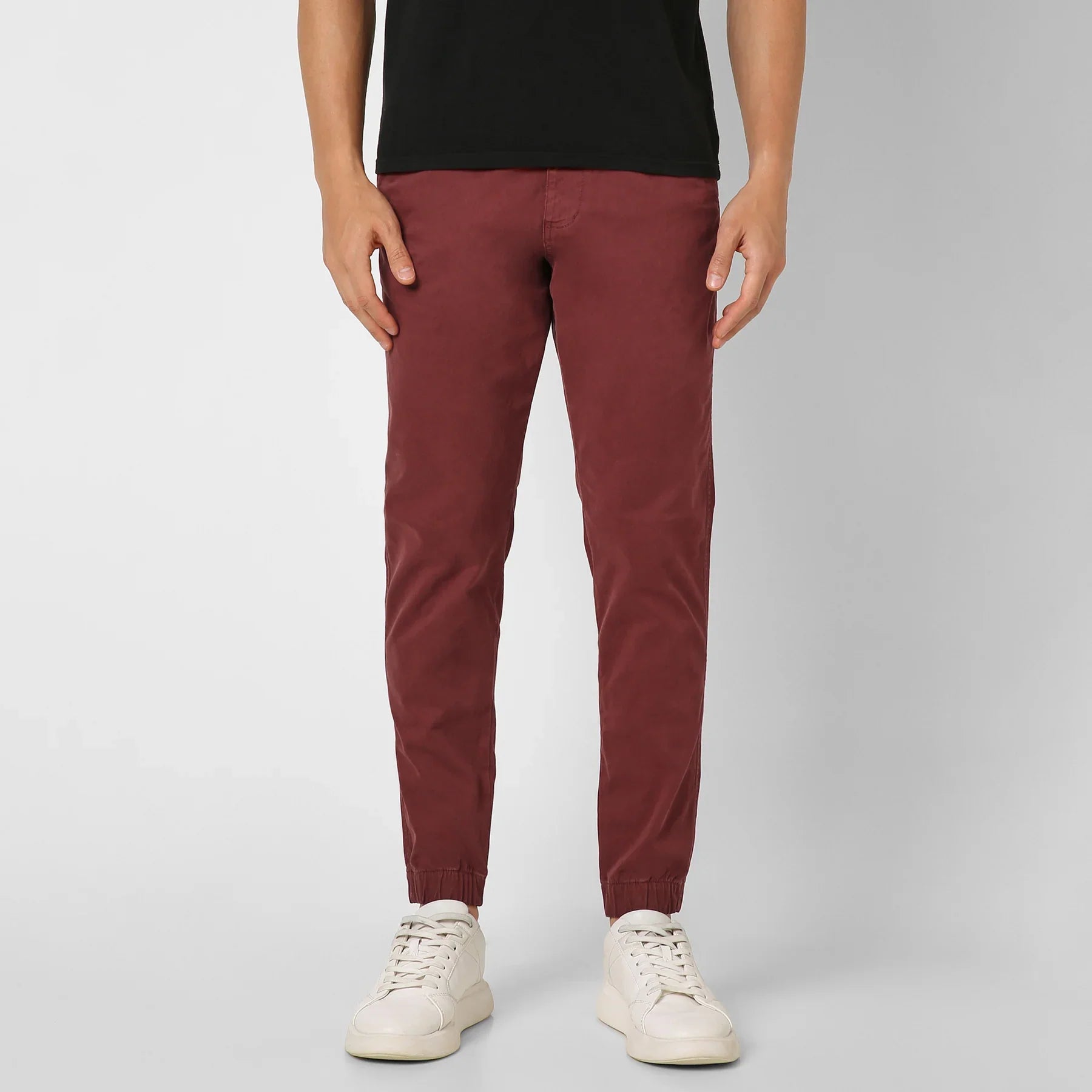 Stretchable Side Pockets Jogger Pants – lifestyle view 53