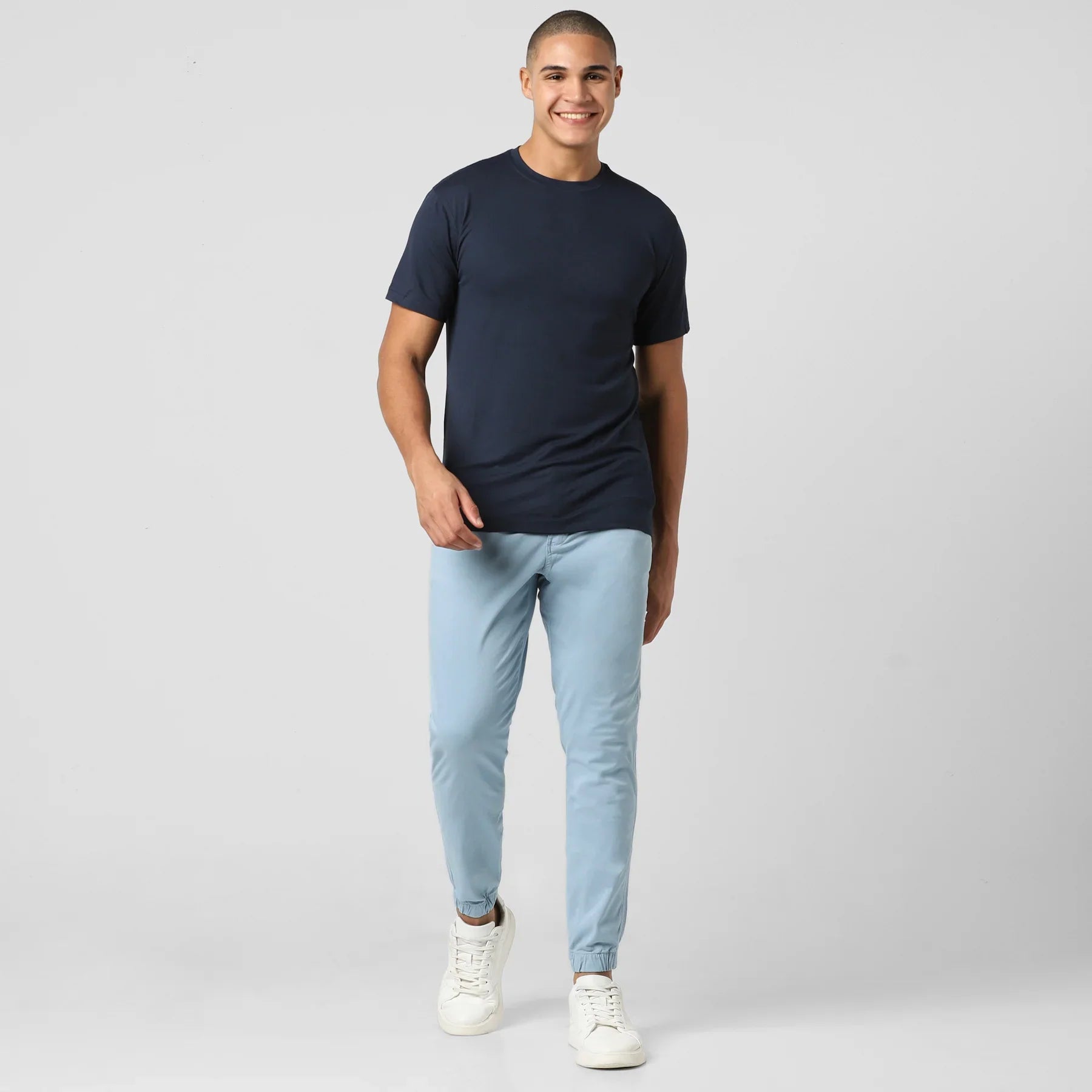 Stretchable Side Pockets Jogger Pants – lifestyle view 23