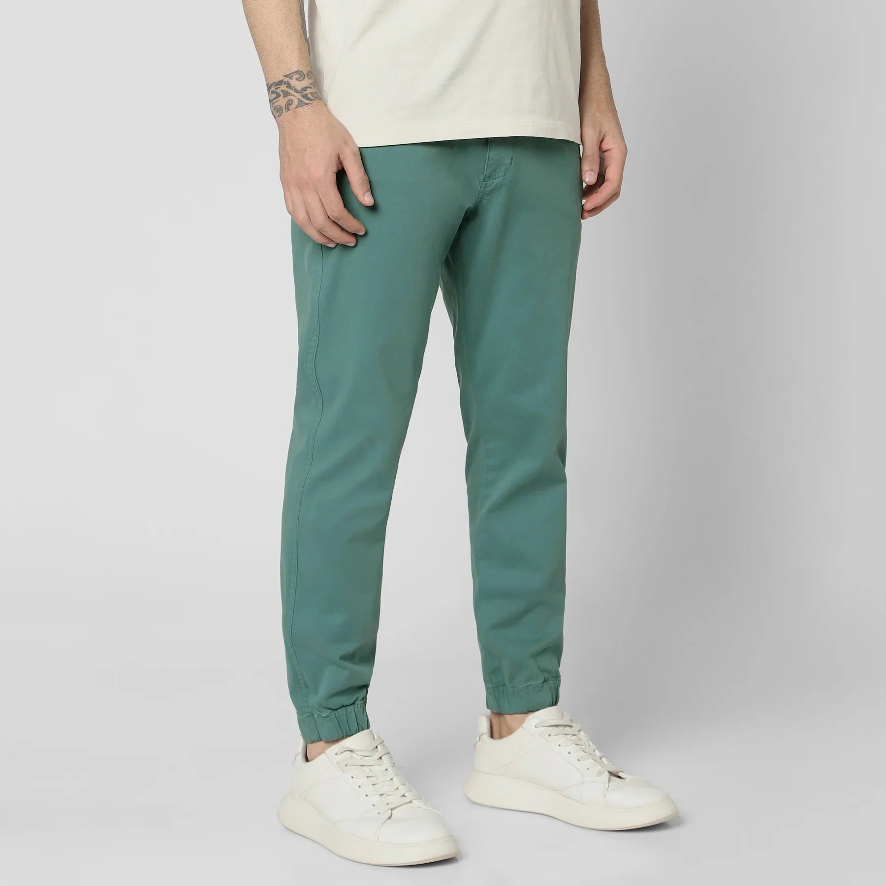 Stretchable Side Pockets Jogger Pants – lifestyle view 16