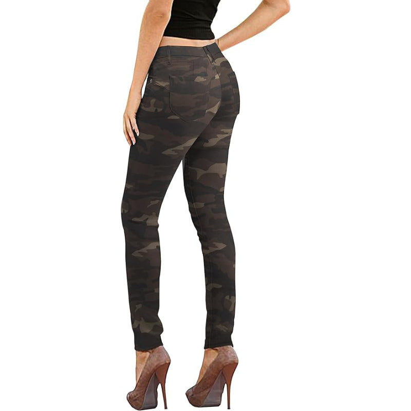 Stylish Comfy Stretch Denim Skinny Jeans – lifestyle view 24