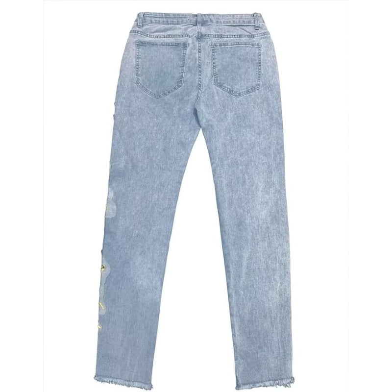 Stylish Comfy Stretch Denim Skinny Jeans – lifestyle view 17