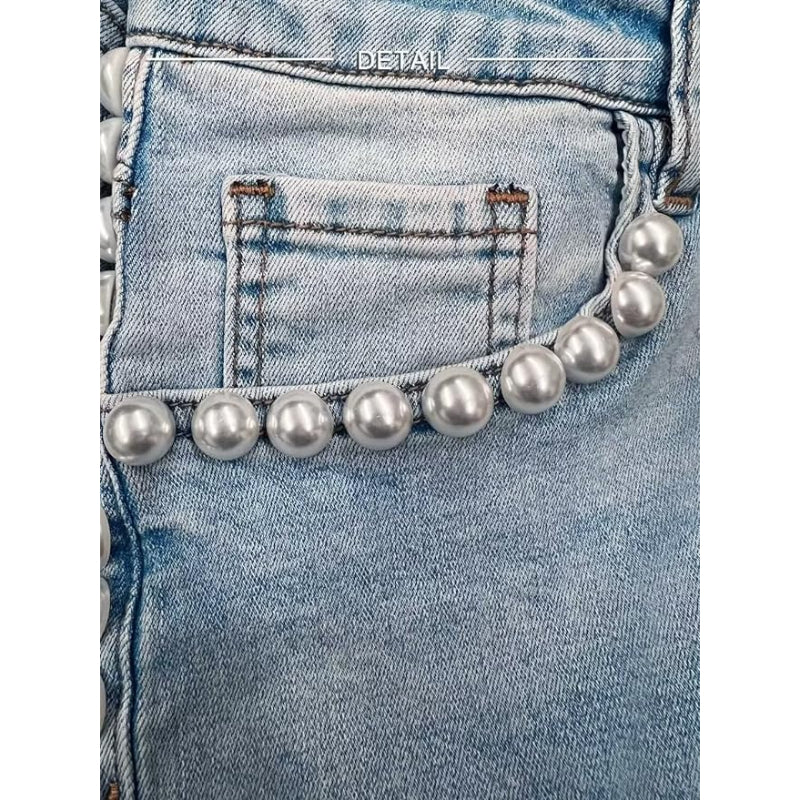 Stylish Comfy Stretch Denim Skinny Jeans – lifestyle view 13