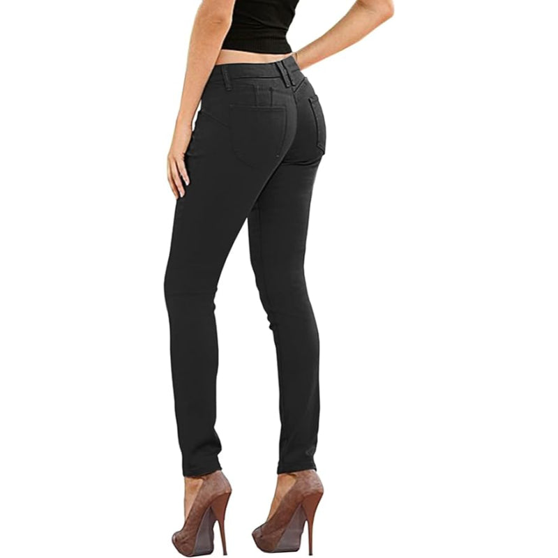 Stylish Comfy Stretch Denim Skinny Jeans – lifestyle view 32
