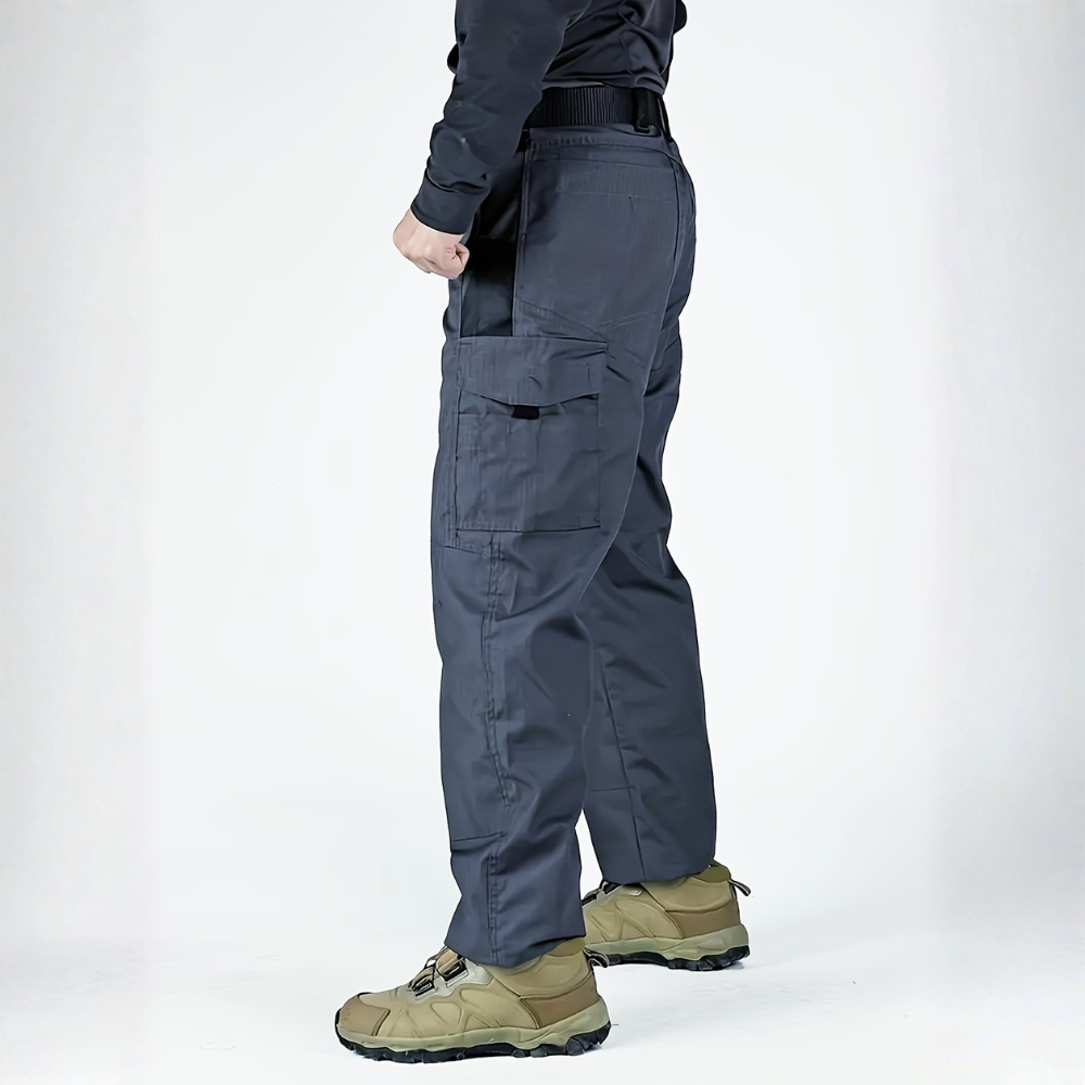 Tactical Cargo Pants With Multi Pockets For Men – fabric detail close-up