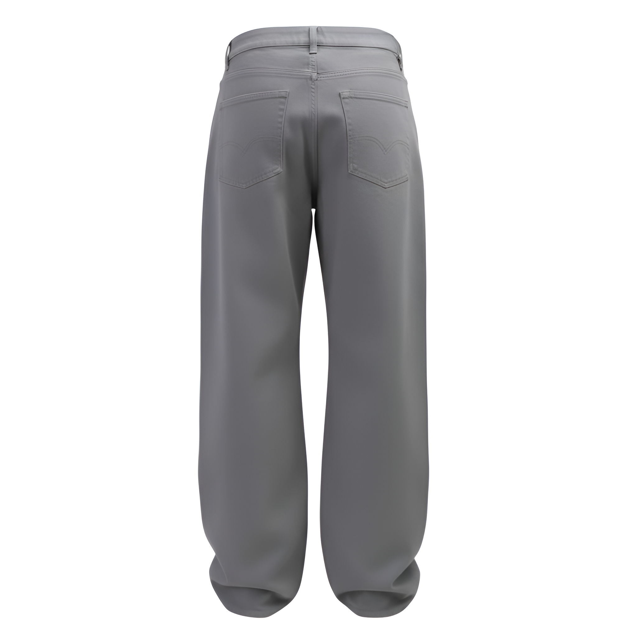 Men's  Raw Denim Wide Shank – waistband detail