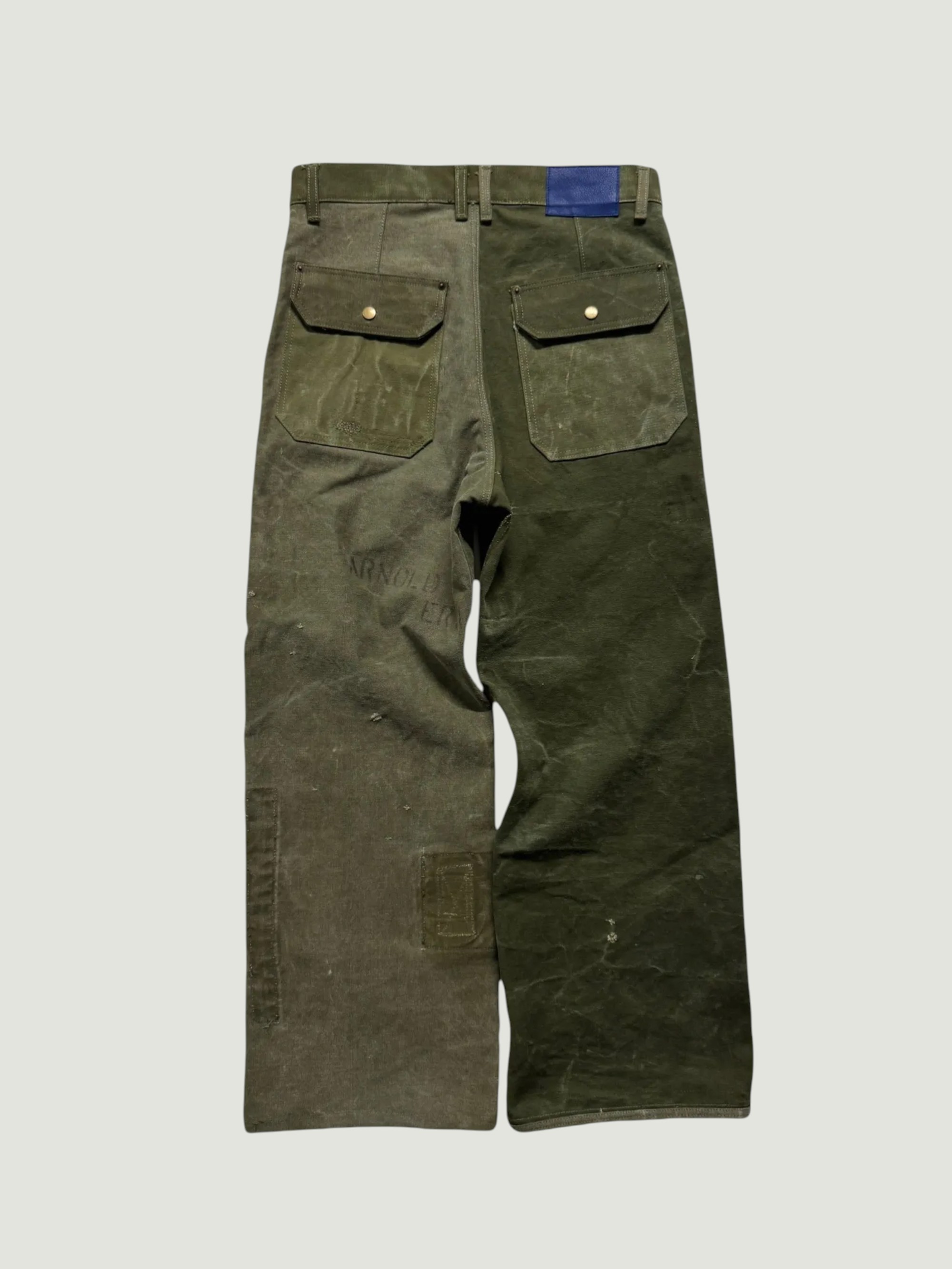 Vintage Patchwork Cargo PantsVintage Patchwork Cargo Pants - Image 2